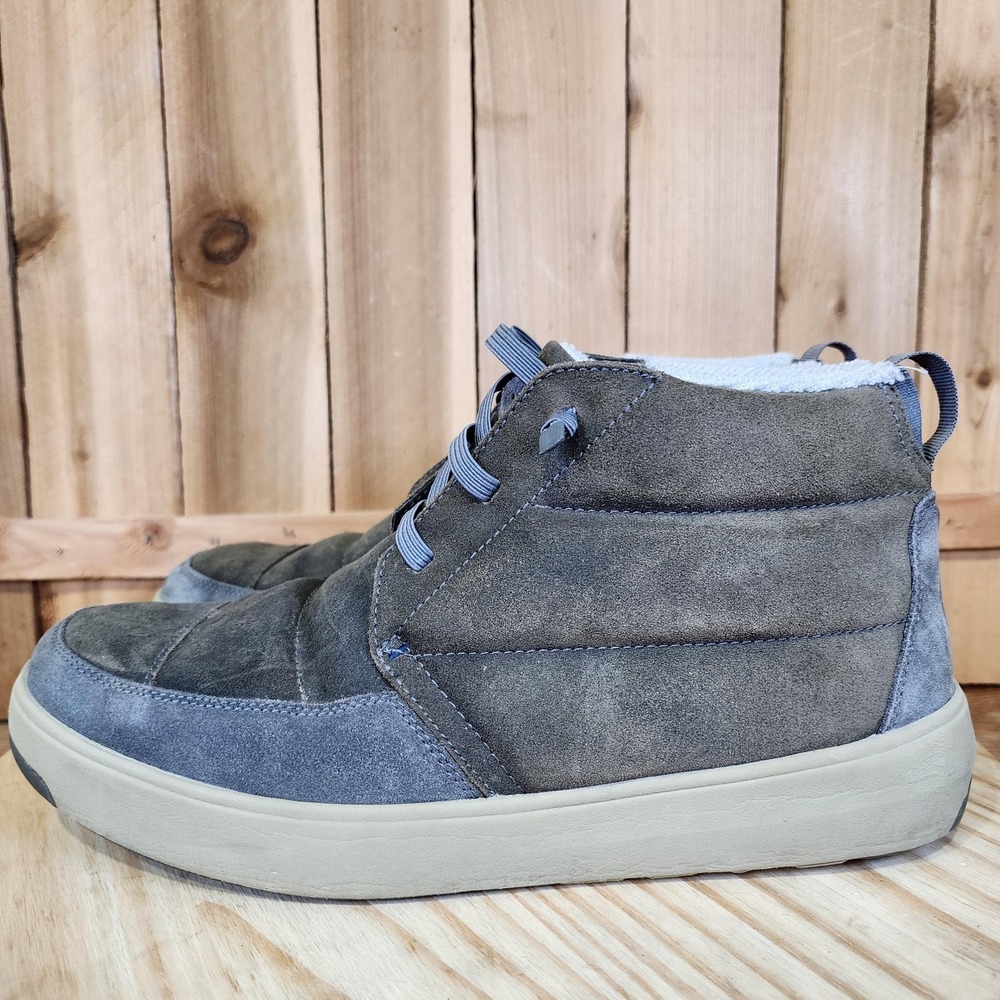 Stio Colter Mid Boots Mens 11 Gray Suede Insulated Winter Snow Casual Outdoor